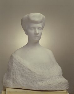 VS Eliseyeva的肖像，1906年（大理石）